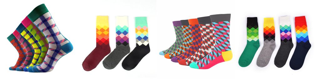colorful business socks